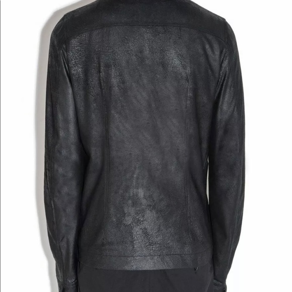 Rick Owens leather jacket - Picture 4 of 11